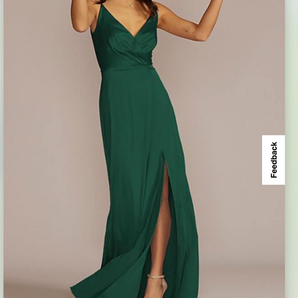 Brand new satin dress